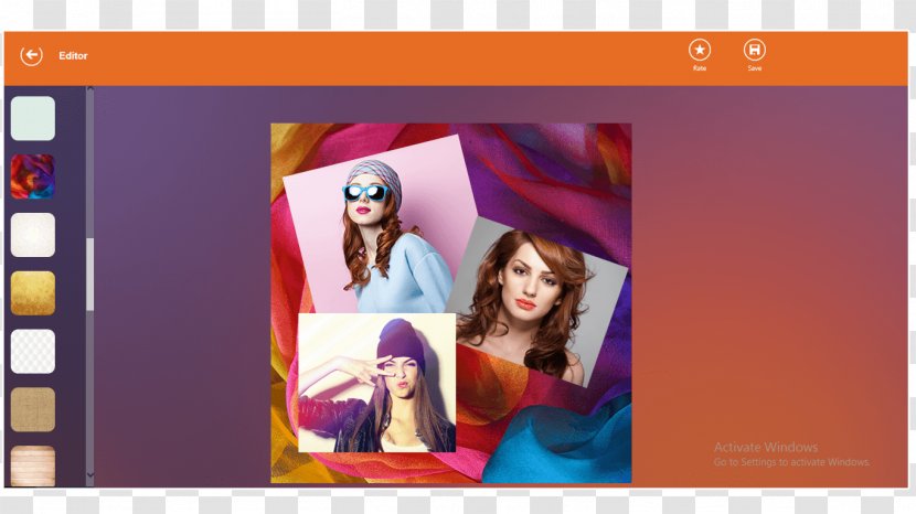 Collage Graphic Design Paper Video - Picture Frames Transparent PNG