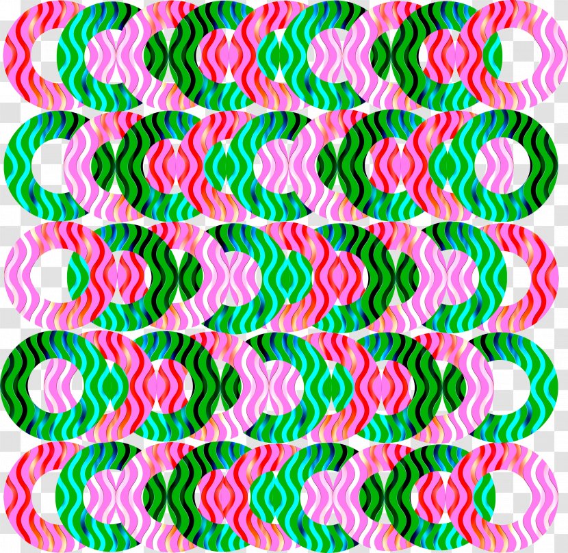 Color Green Geometry Magenta Clip Art - Blue - Wavy Pattern Transparent PNG