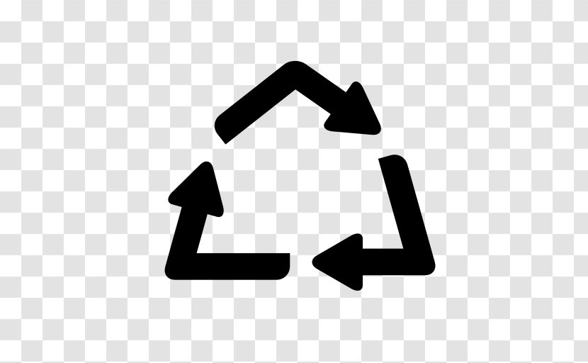 Recycling Symbol Rubbish Bins & Waste Paper Baskets - Triangle - Cycle Transparent PNG