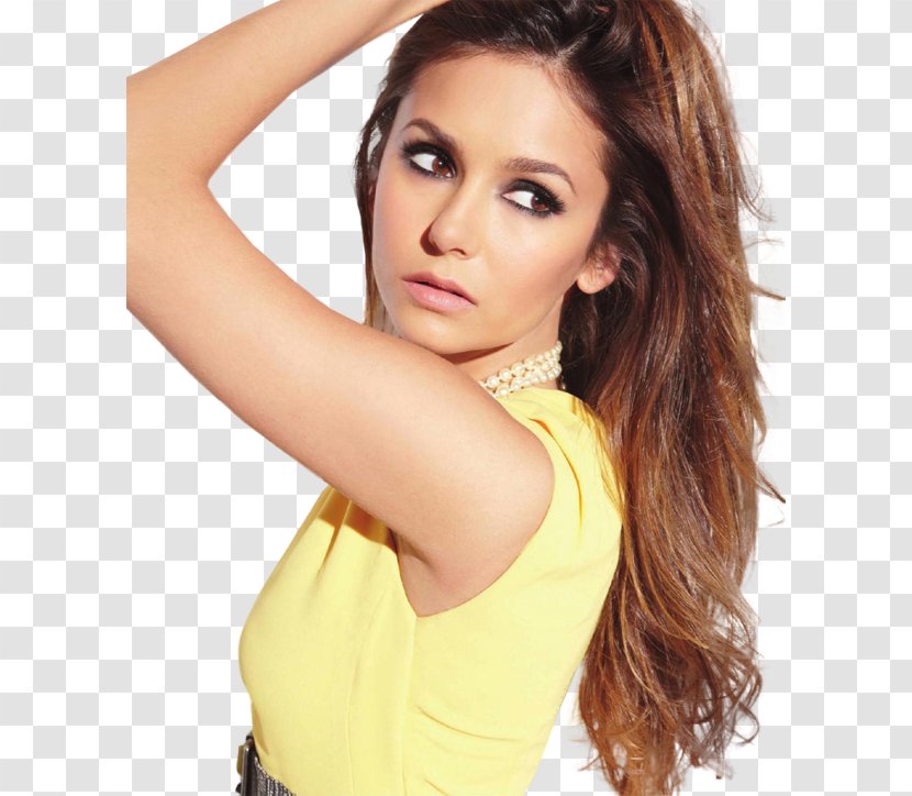 Nina Dobrev Elena Gilbert The Vampire Diaries Damon Salvatore - Cartoon - Image Transparent PNG