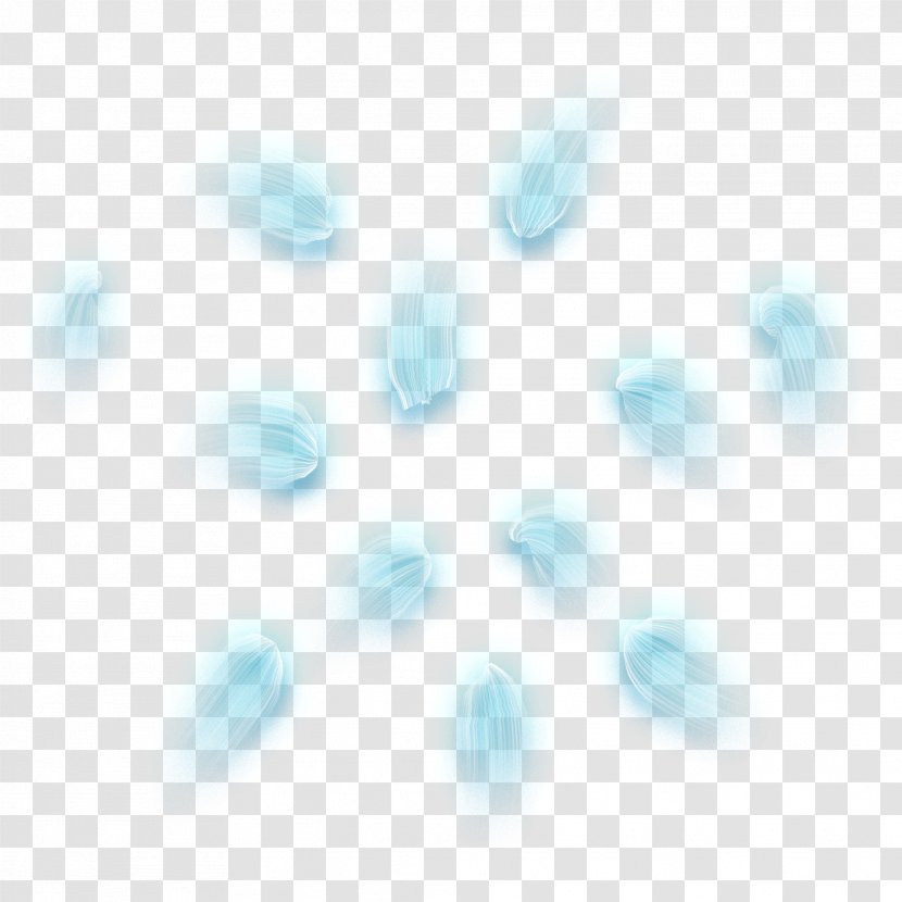 Turquoise Teal Desktop Wallpaper Water Close-up - Microsoft Azure - Floating Petals Transparent PNG
