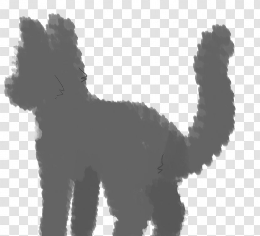 Dog Black Silhouette White Canidae Transparent PNG