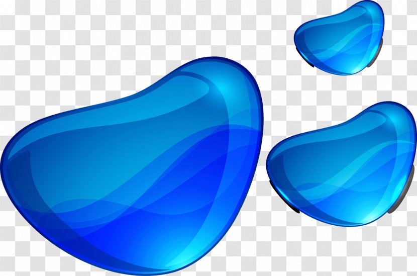 Blue Drop Download - Water Transparent PNG