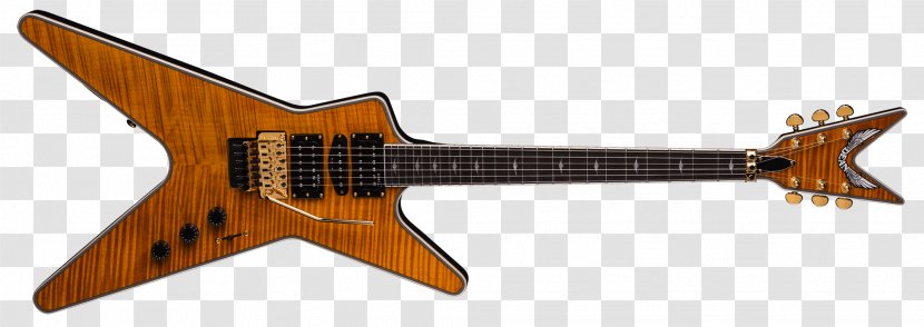 Dean ML V Electric Guitar Guitars Fender Stratocaster - Acoustic Transparent PNG