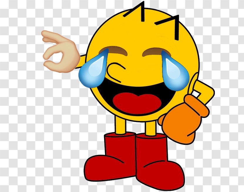 Ms. Pac-Man Championship Edition World 2 Namco Museum - Yellow - Crying Emoji Transparent PNG