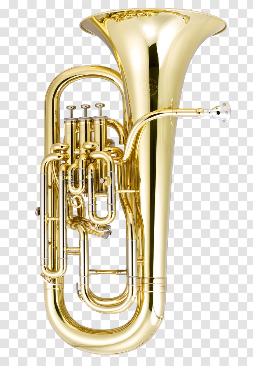 Euphonium Baritone Horn Brass Instruments Musical Trumpet - Silhouette Transparent PNG