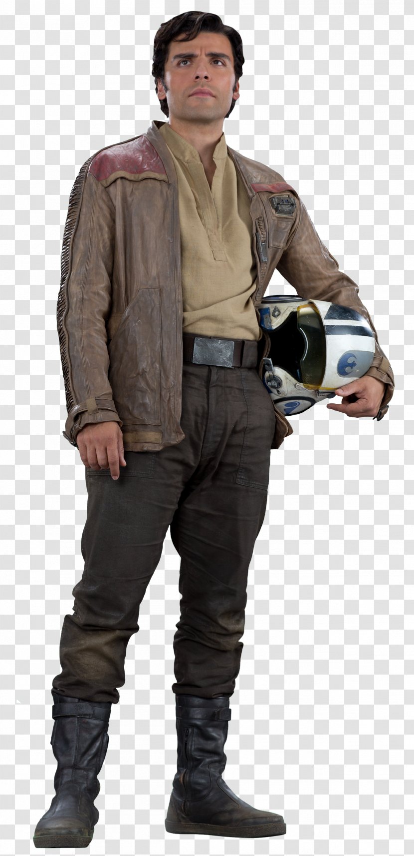 Oscar Isaac Poe Dameron Star Wars: The Last Jedi Finn Stormtrooper - Standing Transparent PNG