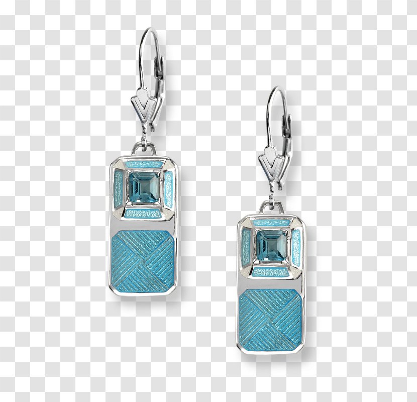 Turquoise Earring Charms & Pendants Body Jewellery - Silver Transparent PNG