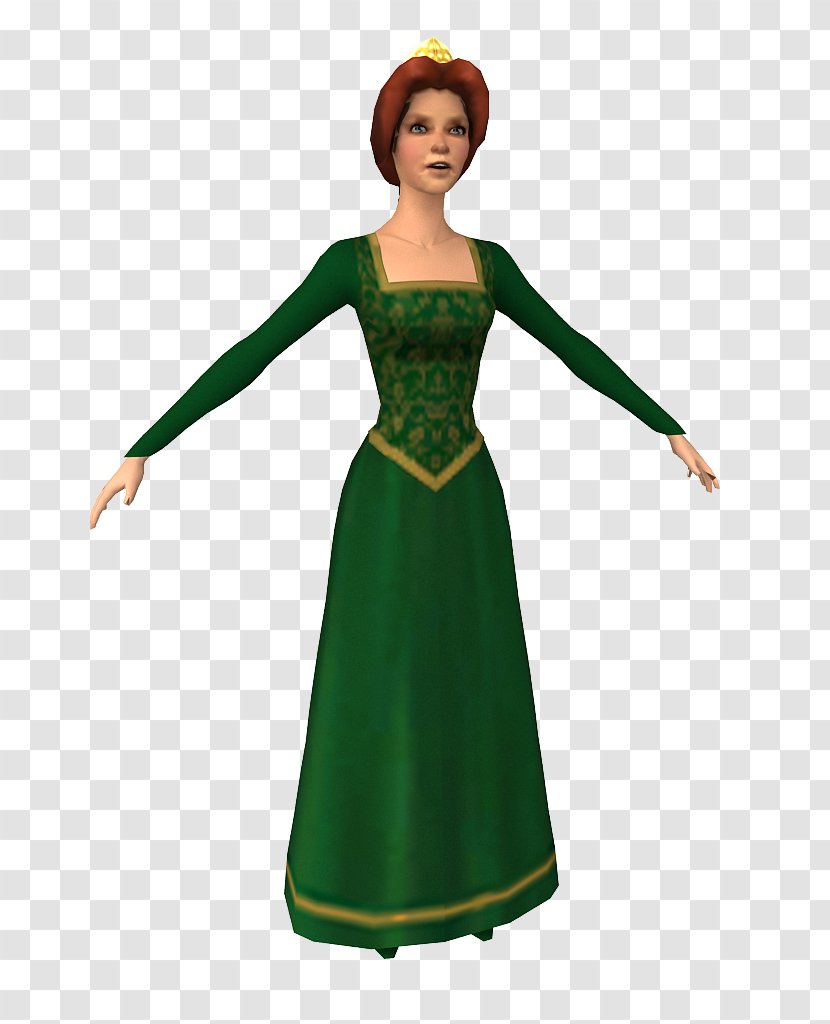 Princess Fiona Donkey YouTube Gingerbread Man Shrek Film Series - Clothing Transparent PNG