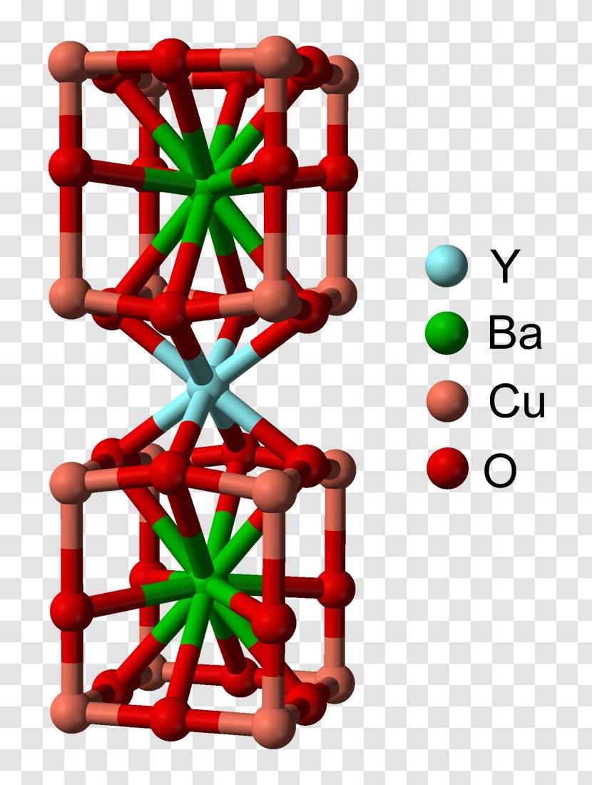 Yttrium Barium Copper Oxide Crystal Structure High-temperature Superconductivity Perovskite - BEN 10 Transparent PNG