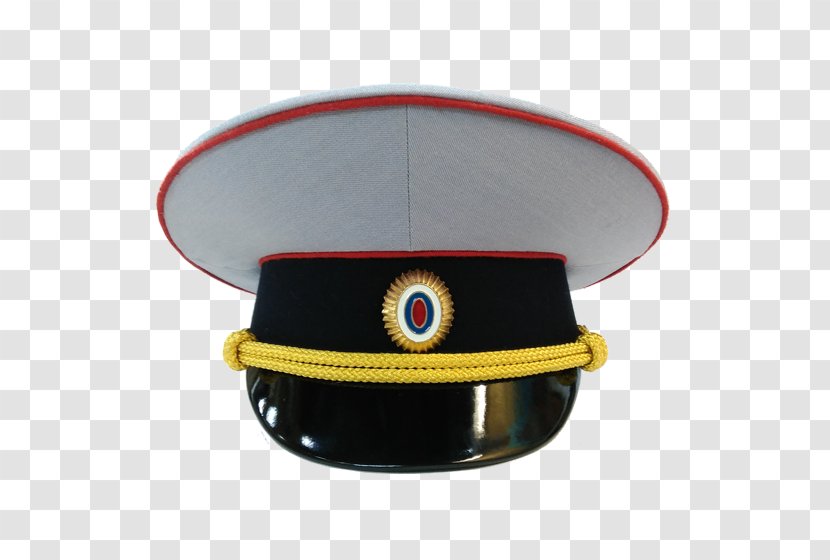 Peaked Cap Police Hat Uniform - Militsiya Transparent PNG