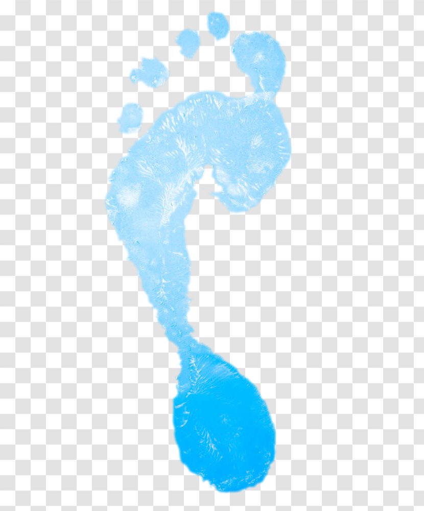 Blue Graphic Design Text Illustration - Aqua - Ink Footprints Transparent PNG