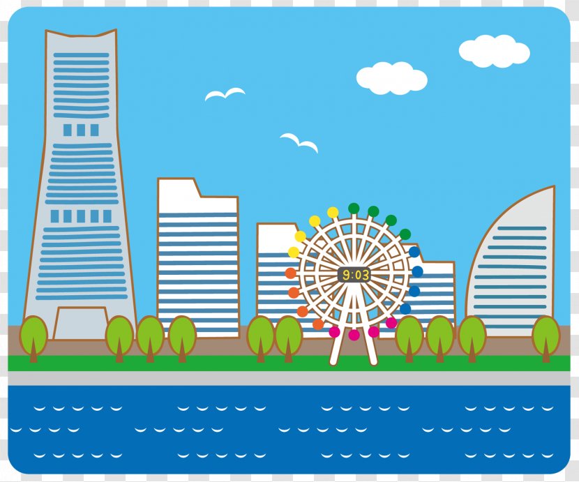 Yokohama ヨコハマホンキートンクブルース YouTube Television Advertisement - Ferris Wheel Transparent PNG