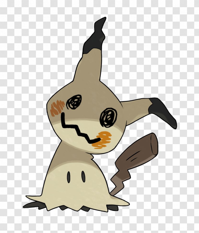 Pokémon Sun And Moon Pikachu Mimikyu Pokédex - Video Game Transparent PNG