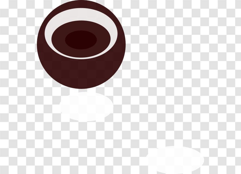 Maroon Circle - Cup - Quirky Transparent PNG