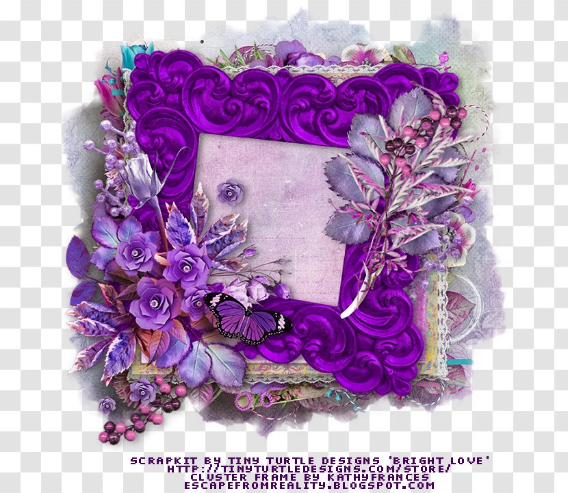 Floral Design Love Reality Feeling - Bright Frames Transparent PNG
