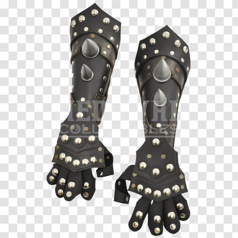 Gauntlet Glove Components Of Medieval Armour Knight - Dark Lord Transparent PNG