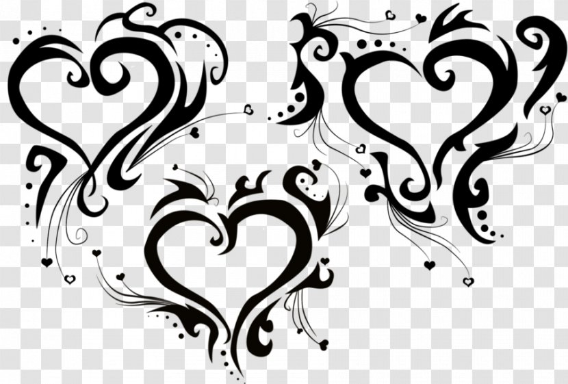 Heart Tattoo Tribe Clip Art - Tree - Tattoos Transparent Images Transparent PNG