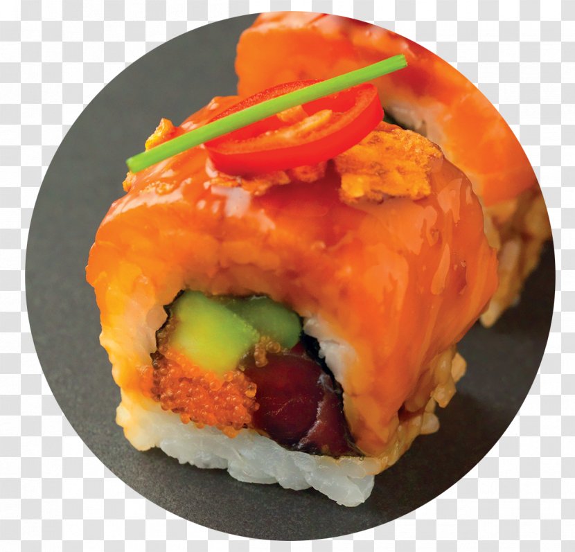 California Roll Sushi Vegetarian Cuisine Makizushi Food - Asian Transparent PNG