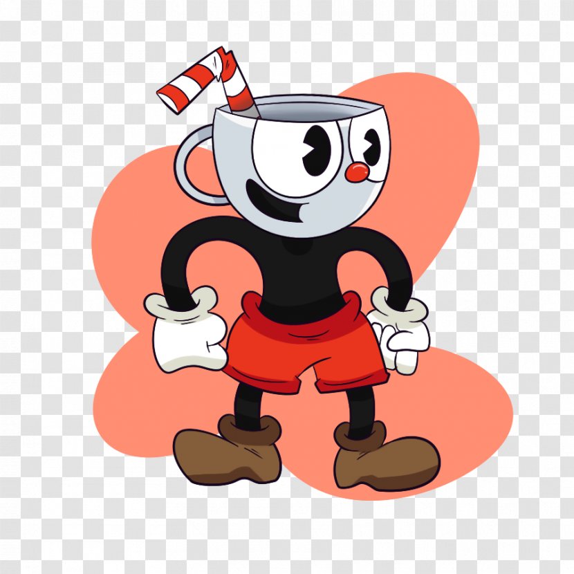 Cuphead Video Game Bendy And The Ink Machine - Fan Art Transparent PNG