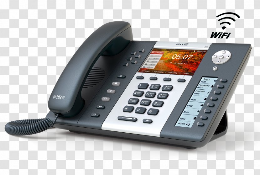 VoIP Phone Telephone Session Initiation Protocol IP PBX Voice Over - Communication - Foreign Exchange Office Transparent PNG