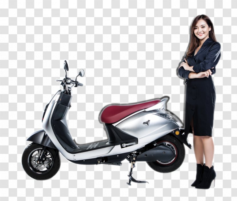 Car Motorcycle Vehicle Motorized Scooter Engine - Electric Bicycle - Hinh Tron 3d Transparent PNG