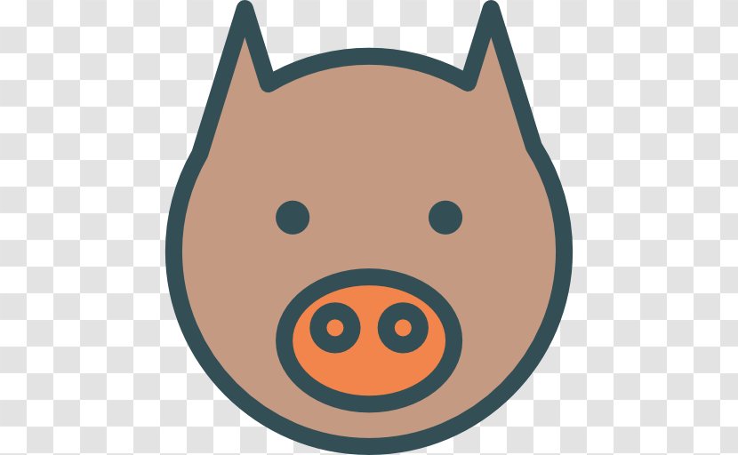 Pig - Smile - Like Mammal Transparent PNG