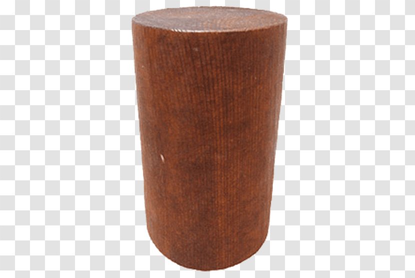 Cylinder - Wooden Base Transparent PNG