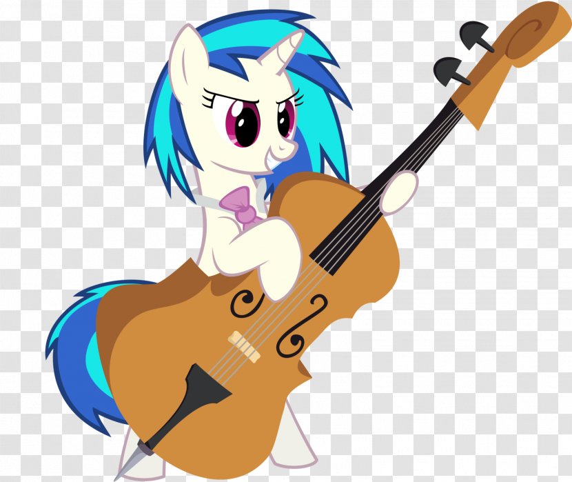 Violin Pony Horse Pinkie Pie Cello - Tree Transparent PNG
