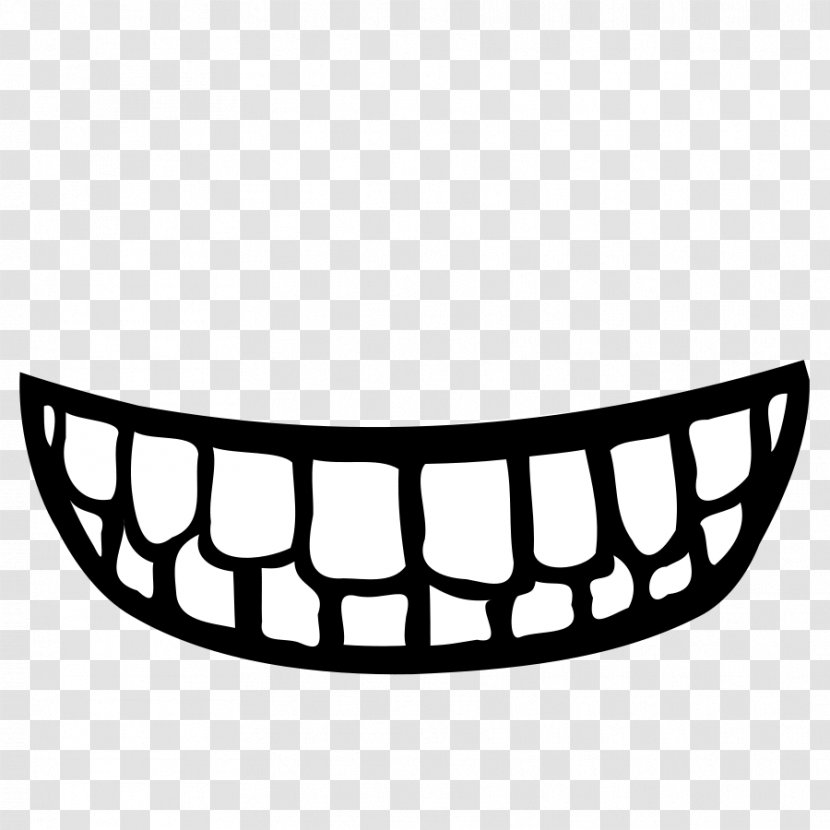 Tooth Pathology Smiley Clip Art - Automotive Exterior - Smirk Cliparts Transparent PNG