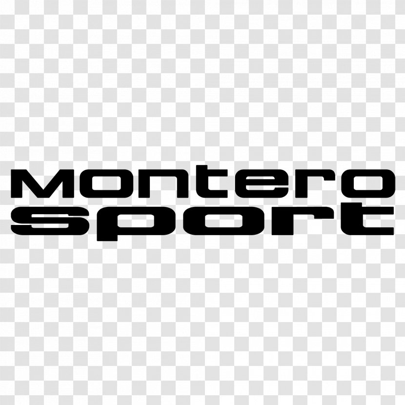 Car 2004 Mitsubishi Montero Sport Logo Decal - Black Transparent PNG