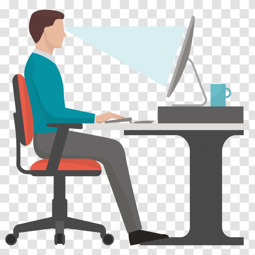 Office & Desk Chairs Computer Standing - Business Transparent PNG