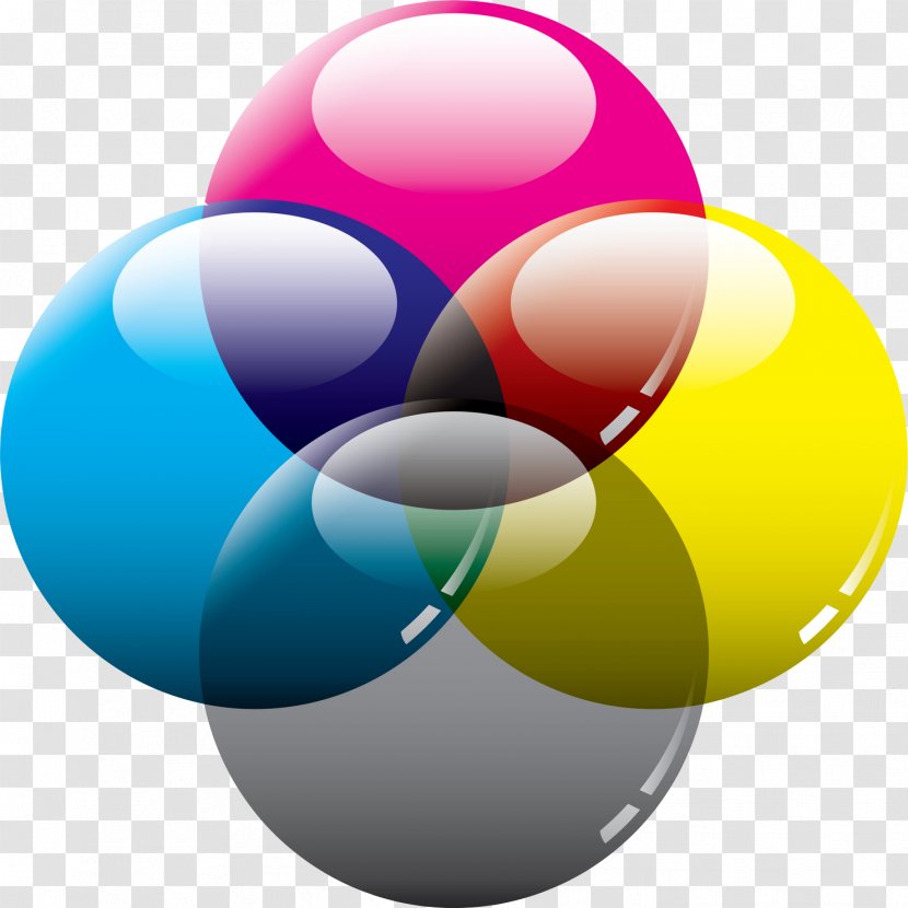 CMYK Color Model Offset Printing RGB - Colours Transparent PNG