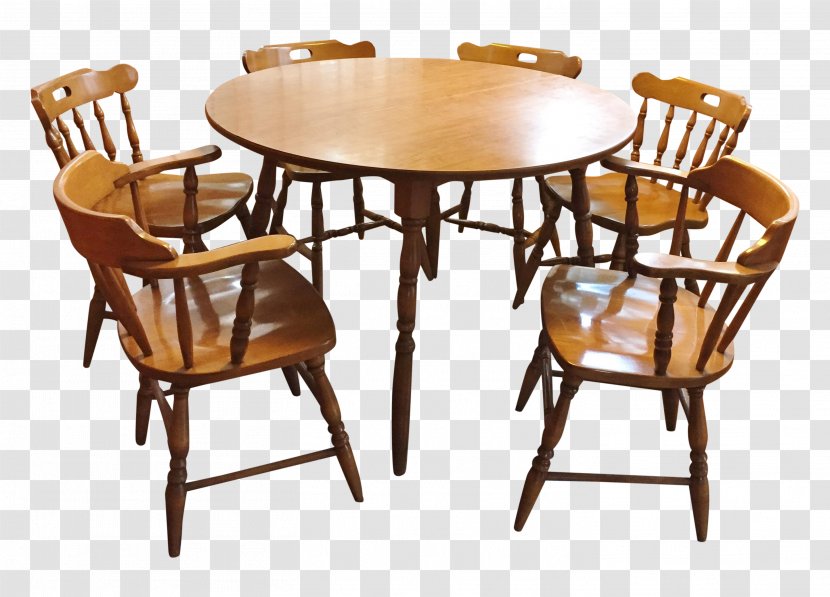 Table Chair Matbord Dining Room Kitchen Transparent PNG