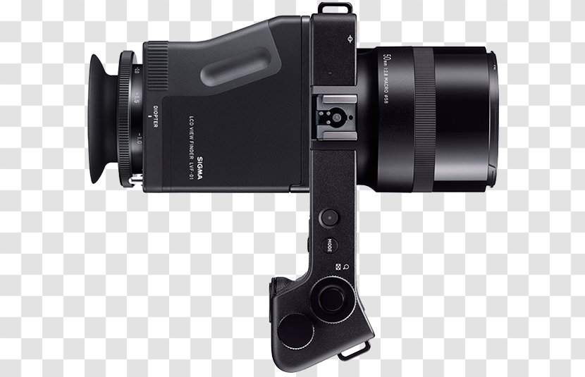 Camera Lens Sigma Dp0 Quattro Dp2 Dp3 - Mirrorless Interchangeable - Viewfinder Transparent PNG