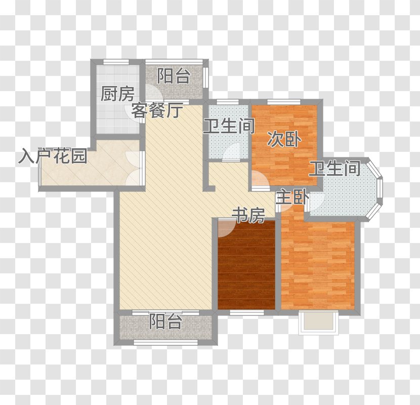 Floor Plan Product Design Angle - Huxing Transparent PNG