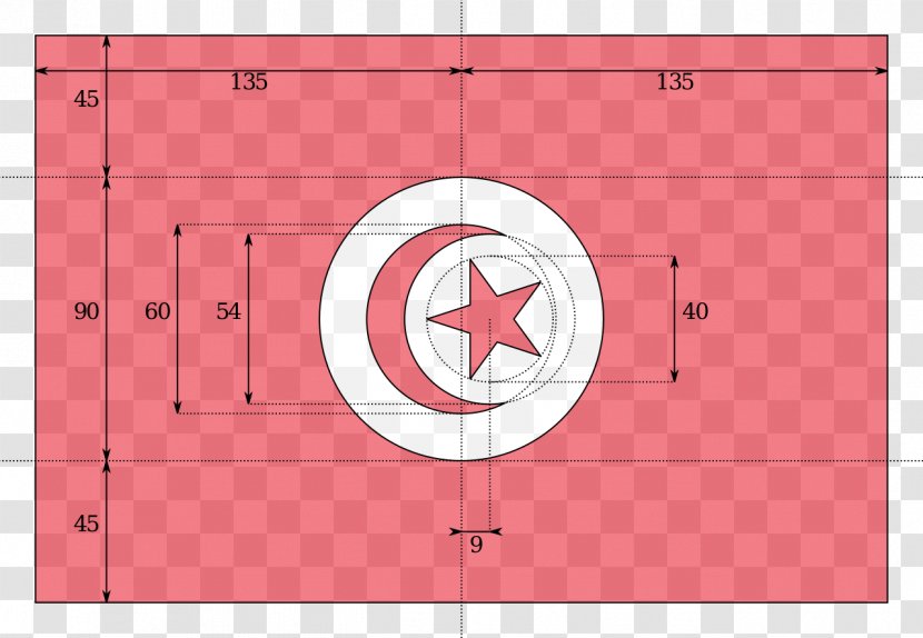Kingdom Of Tunisia Flag Day - Text Transparent PNG
