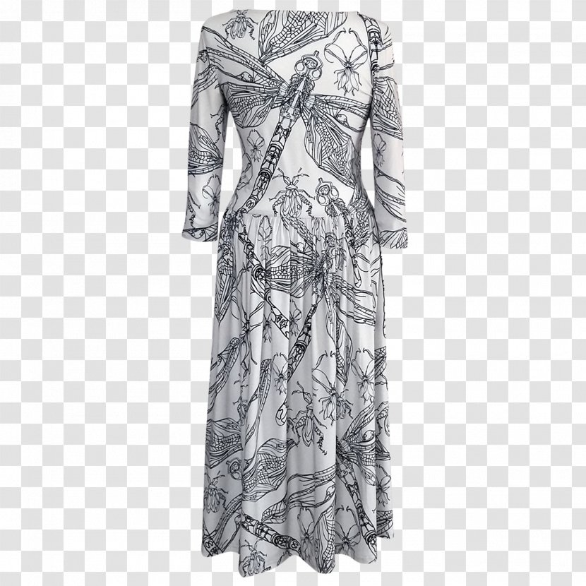 Shoulder Dress Visual Arts Gown Sleeve Transparent PNG