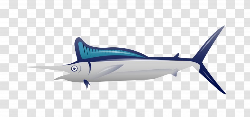 Swordfish Illustration - Billfish - Fish Transparent PNG
