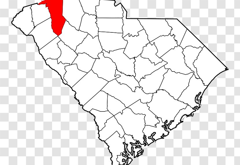 Newberry County, South Carolina Clarendon Chester Chesterfield Marlboro - Map Transparent PNG