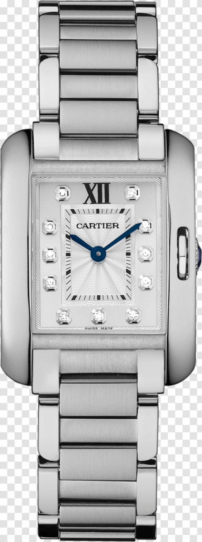 Cartier Tank Anglaise Watch Jewellery - Clothing Accessories Transparent PNG