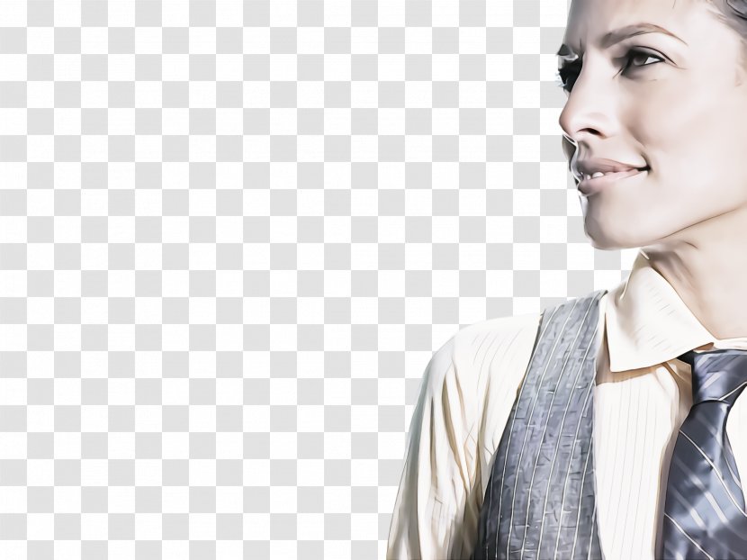 Face Skin Chin Neck Male - Gentleman - Suit Whitecollar Worker Transparent PNG