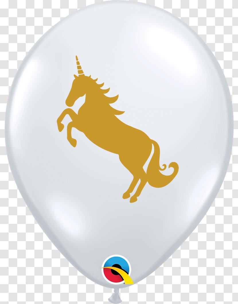 Mylar Balloon Party Unicorn Gift - Pink Transparent PNG