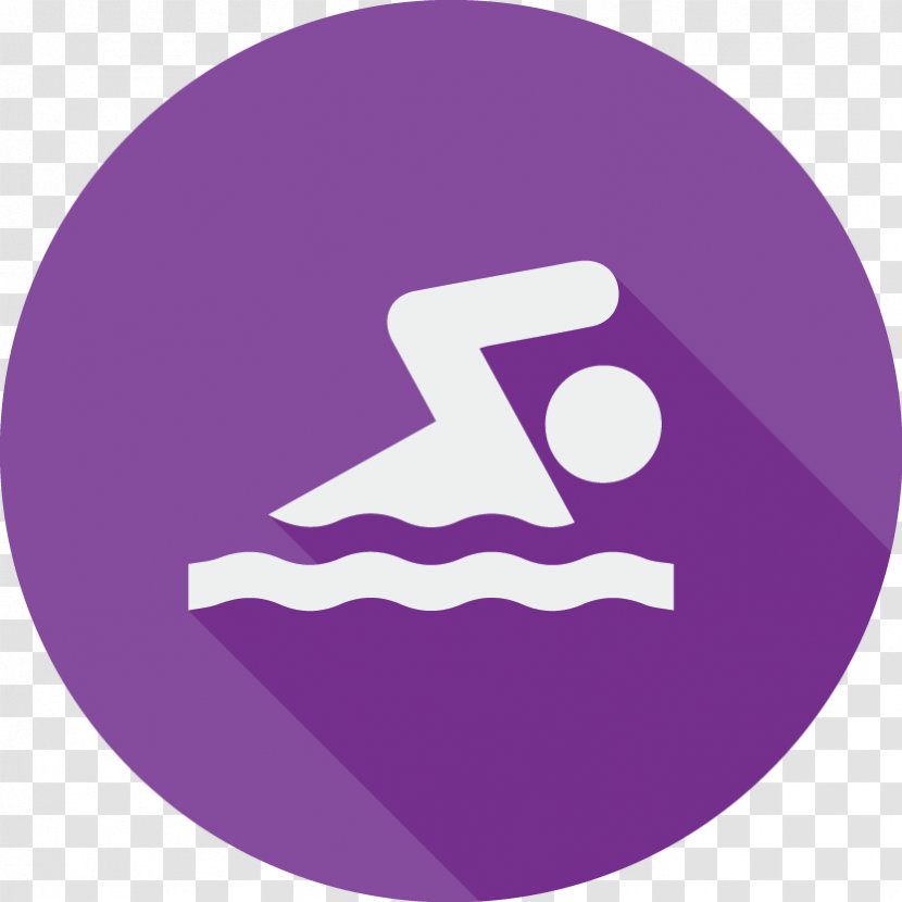 Brighton Synchronised Swimming Clip Art - Purple Transparent PNG