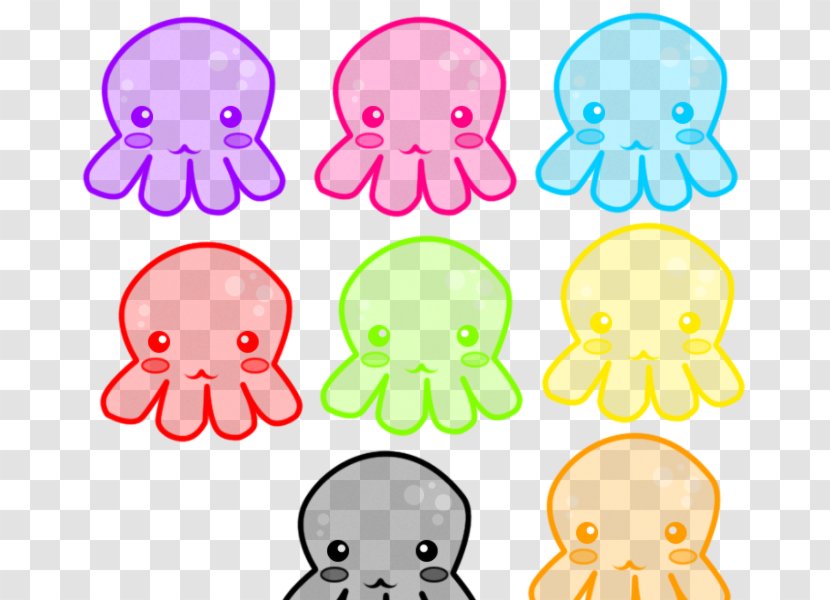 DeviantArt Download Artist Clip Art - Cephalopod - Cute Octopus Transparent PNG