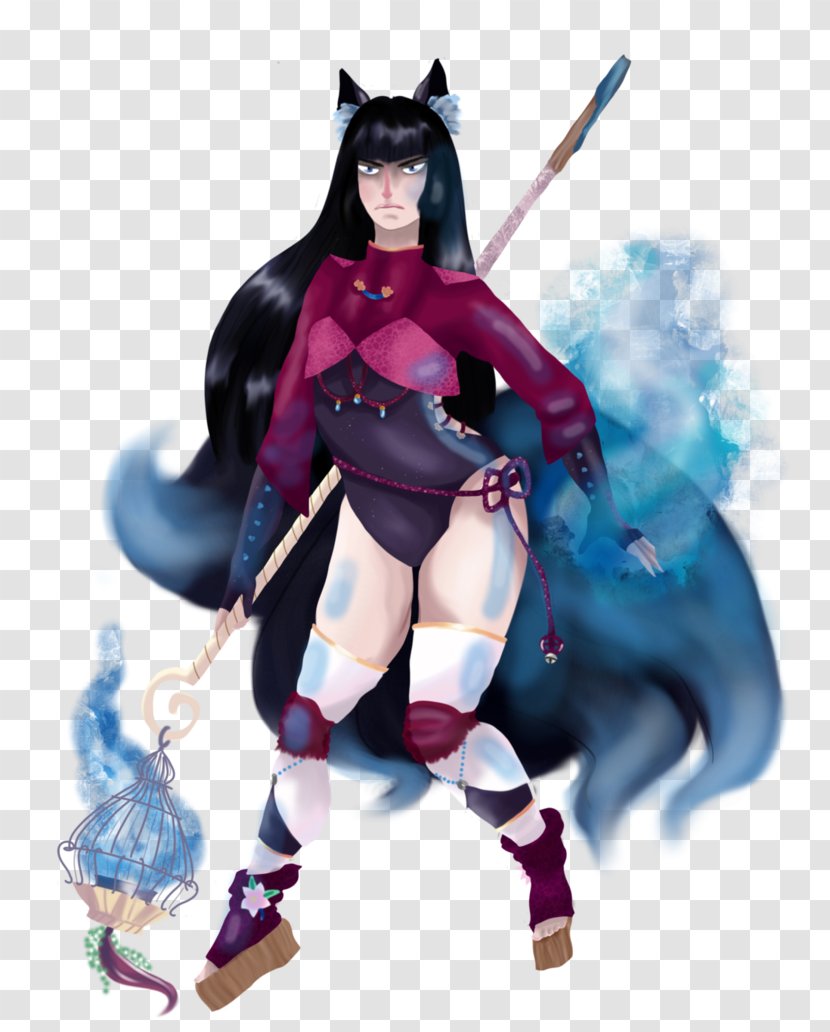 Kitsunebi Yōkai Fan Art - Frame Transparent PNG