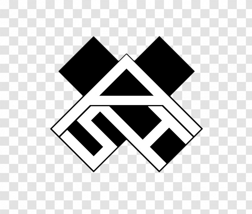 Logo Brand Angle Font - Black Transparent PNG