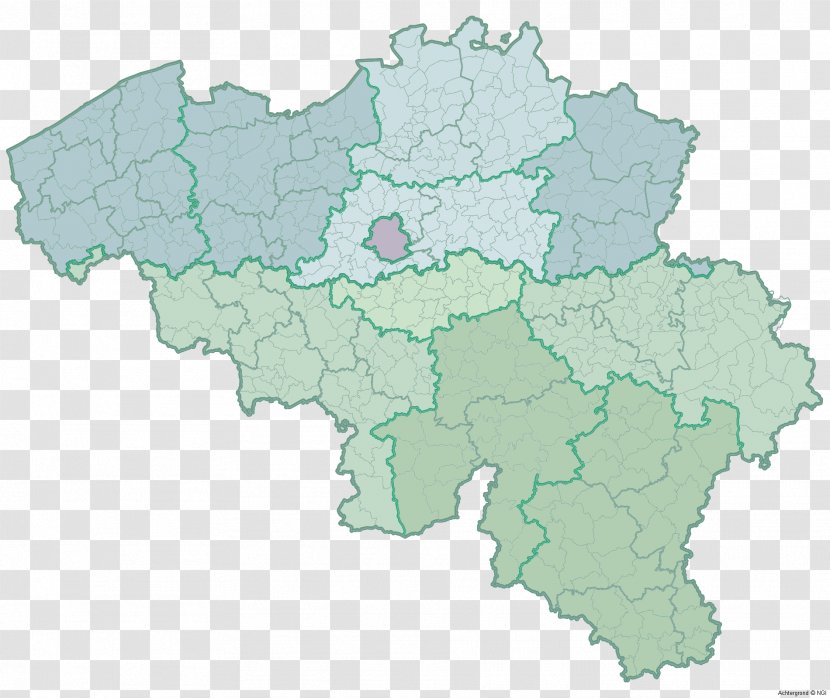Provinces Of Belgium Mapa Polityczna Blank Map Google Maps - Geography Transparent PNG