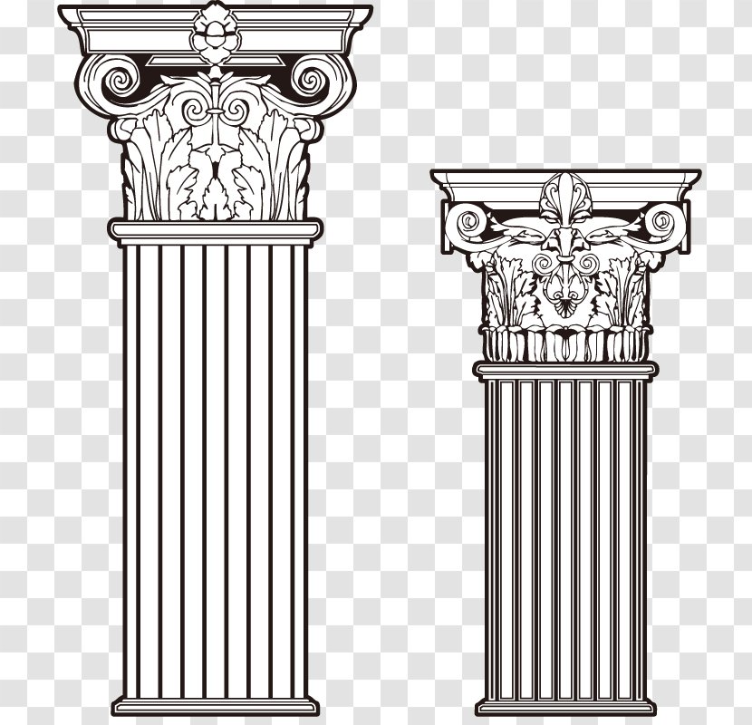 Column Europe Structure Architecture - European Classical Transparent PNG