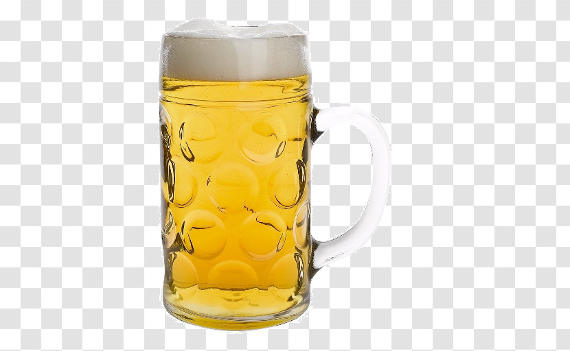 Yellow Drinkware Mug Beer Glass Beer Stein Transparent PNG